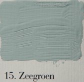 l' Authentique krijtverf, kleur 15 Zeegroen, 2.5 lit.