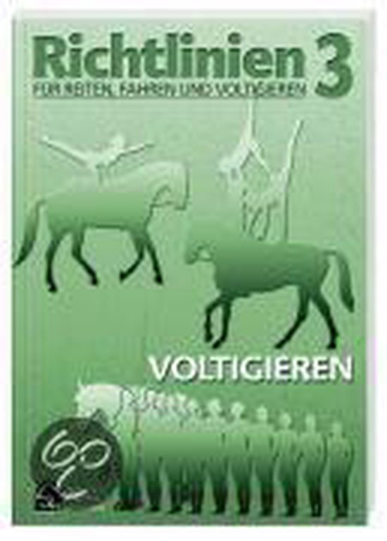 Richtlinien für Reiten, Fahren und Voltigieren 03. Voltigie ... - cover