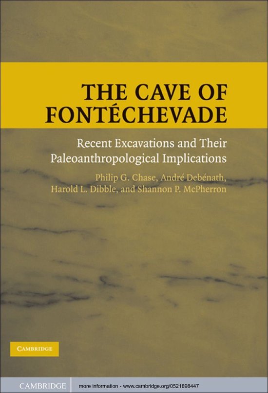 The Cave of Fontéchevade - cover