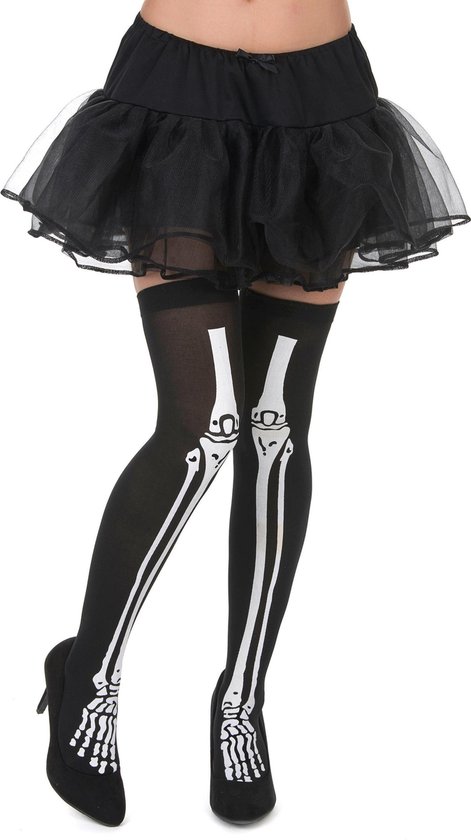 legging squelette femme