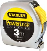 Stanley Rolbandmaat powerlock 3 meter x 12.7mm 0-33-218