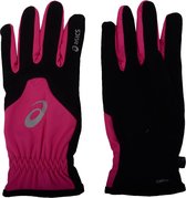 Asics Winter Hardloophandschoenen - Unisex - Maat Xl - Roze/Zwart