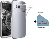 Pearlycase® Transparant TPU Siliconen Hoesje Geschikt voor Samsung Galaxy S8