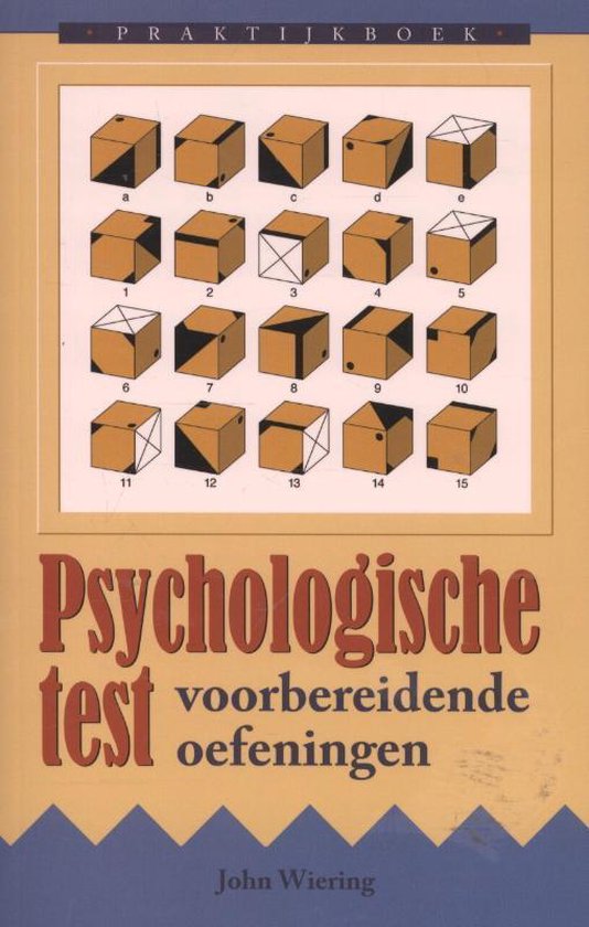Praktijkboek psychologische test - cover