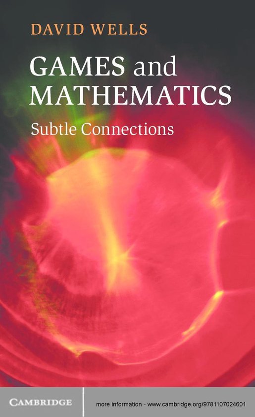 Games and Mathematics (ebook), David Wells 9781139564694 Boeken
