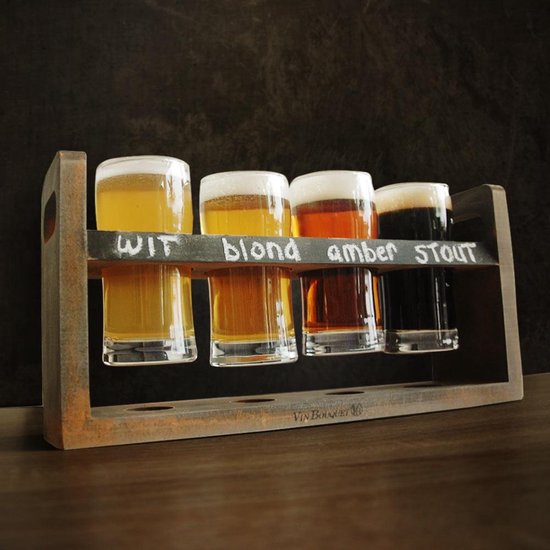 ik wil Verbergen limoen Beer tasting set - Bier proef set - Bierglazen | bol.com