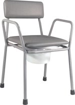 Chaise de poteau Aidapt gris - réglable en hauteur