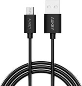 Aukey Premium Micro-USB kabel - 2 meter Zwart