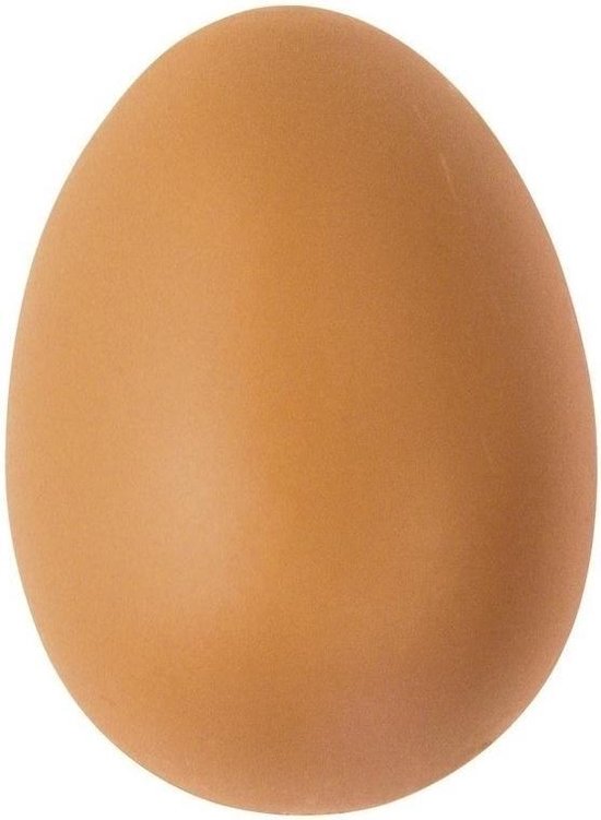 Relatief ozon redden 24x Plastic bruine eieren om te versieren 6 cm | bol.com