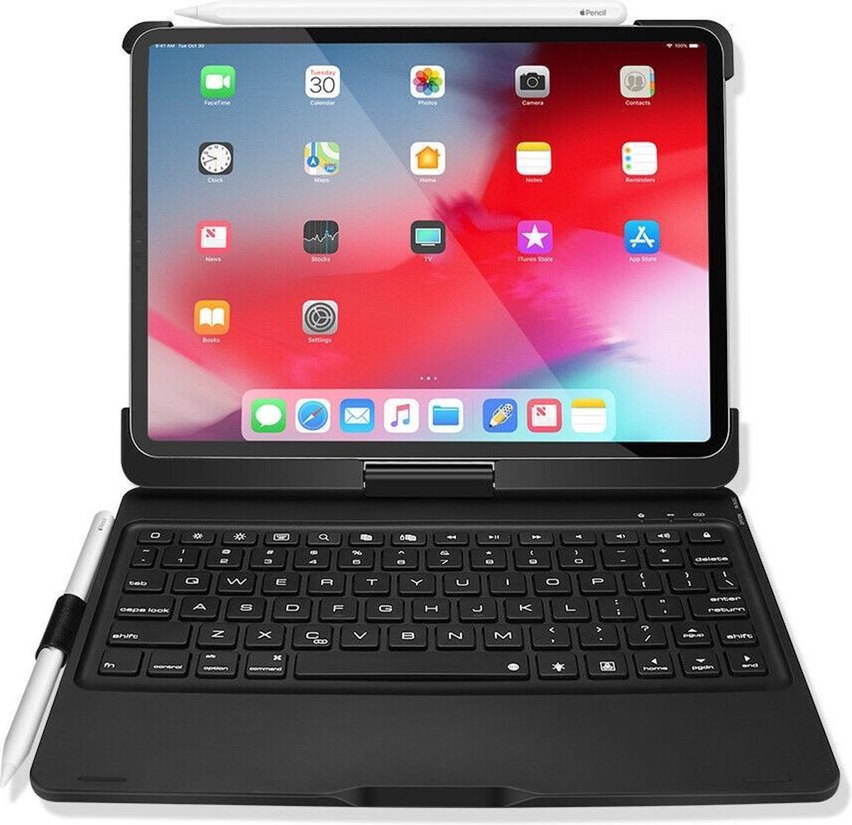 iPad Pro 11 - Bluetooth toetsenbord hoes - Zwart