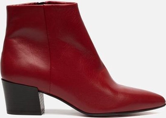 | Linea Zeta Enkellaarsjes rood Linea Zeta Enkellaarsjes rood Dames | Ziengs.nl