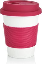 PLA koffie beker, roze
