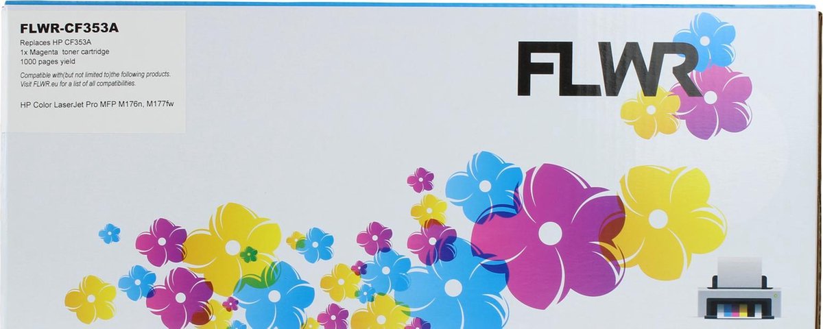 FLWR - Toner / 130A / Magenta - Geschikt voor HP