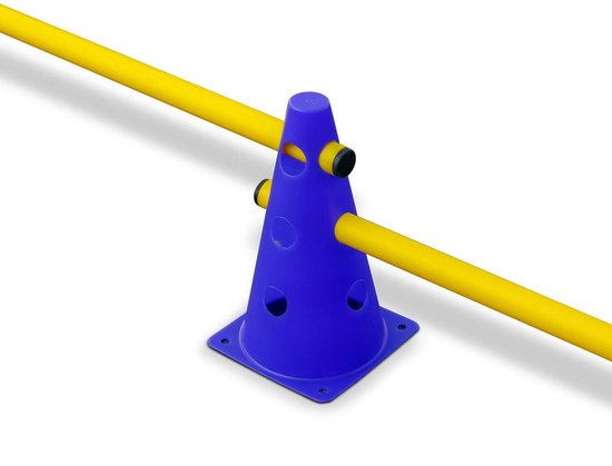 PawHut Agility Set Honden, 4-delig Agility-uitrusting Met Horden Draagtas Hoogteverstelbaar Trainingsset Voor~242ctscjhpo01