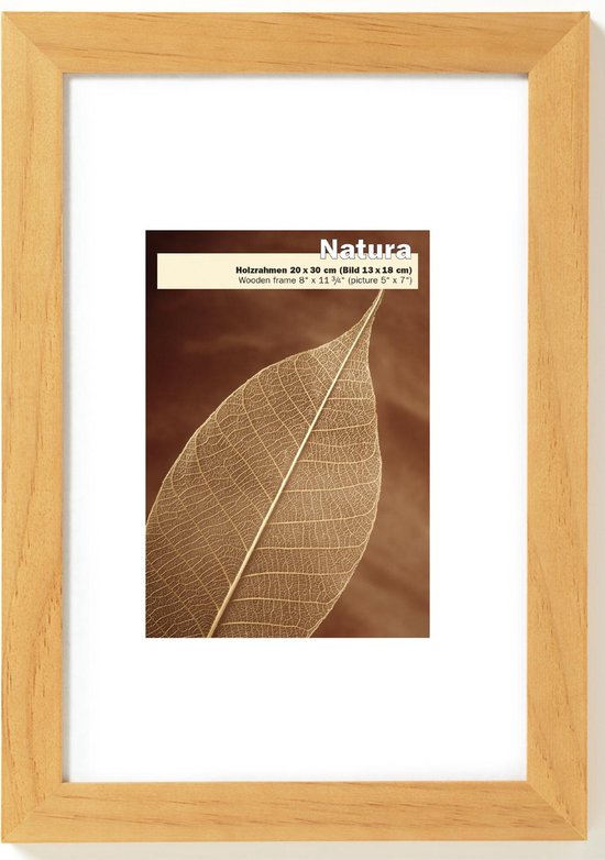 Walther Design Natura - Fotokader - 20 x cm - Hout |