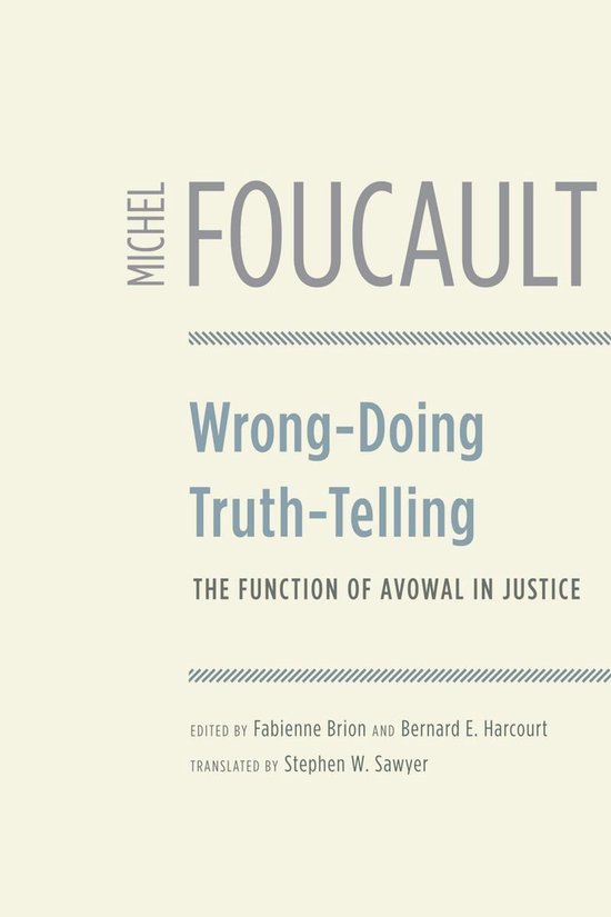 Wrong-Doing, Truth-Telling - cover