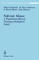 Recent Research in Psychology - Solvent Abuse