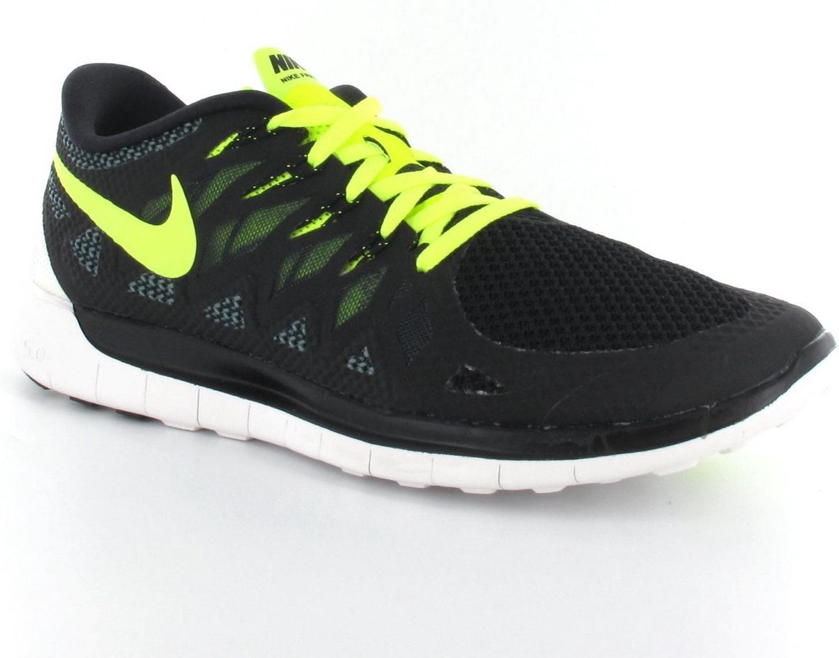 Nike Free 5.0 - Hardloopschoenen - - Maat 45,5 - Zwart |