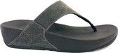 fitflop  Lulu toe thong sandals shimmer denim