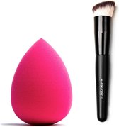 Combideal The Make-Up Blender Pink + The Brush Kabuki Buffer Brush