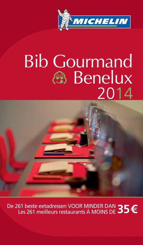 Cover van het boek 'Michelingids Bid Gourmand Benelux 2014'