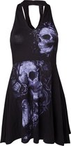 Alchemy - Womans Dress Hasselt Dead Flowers Black - XL
