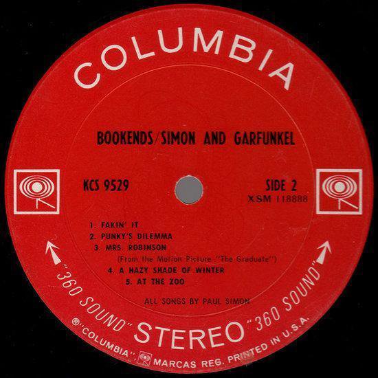 Bookends, Simon & Garfunkel LP (album) Muziek bol