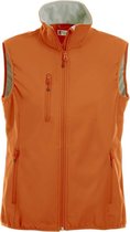 Clique Basic Softshell Vest Ladies 020916 - Diep-oranje - XS
