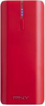 PNY PowerPack T5200 powerbank Rood Lithium-Ion (Li-Ion) 5200 mAh
