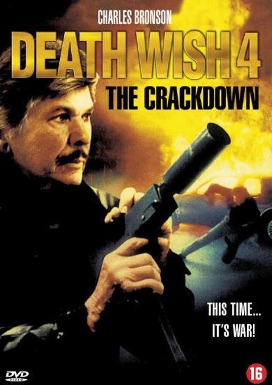 Cover van de film 'Death Wish 4 - The Crackdown'