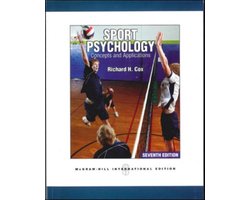 Omslag van Sport Psychology Concepts & Applications