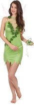 Tinkerbel kleedje | Groene fee kostuum maat S (36-38)