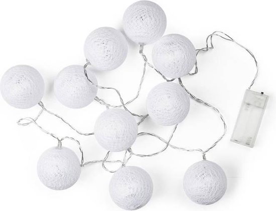 Benson lichtslinger cottonball 10-delig