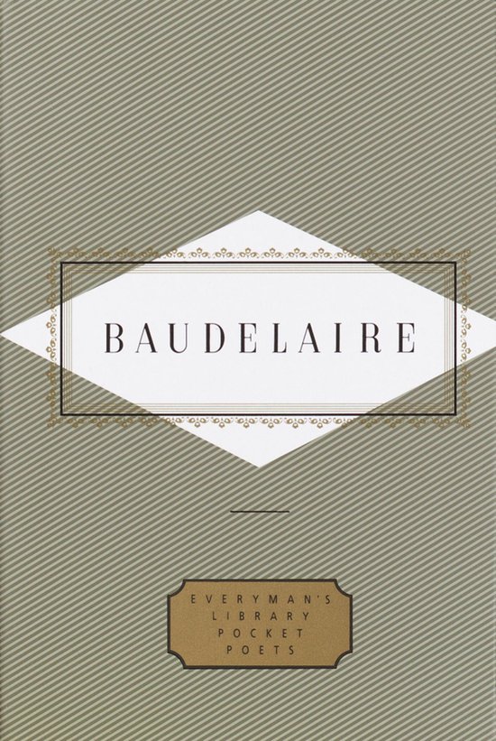 Everyman's Library Pocket Poets Series - Baudelaire: Poems - cover