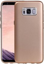 Design TPU Hoesje - Hoesje Geschikt voor Samsung Galaxy S8 Goud