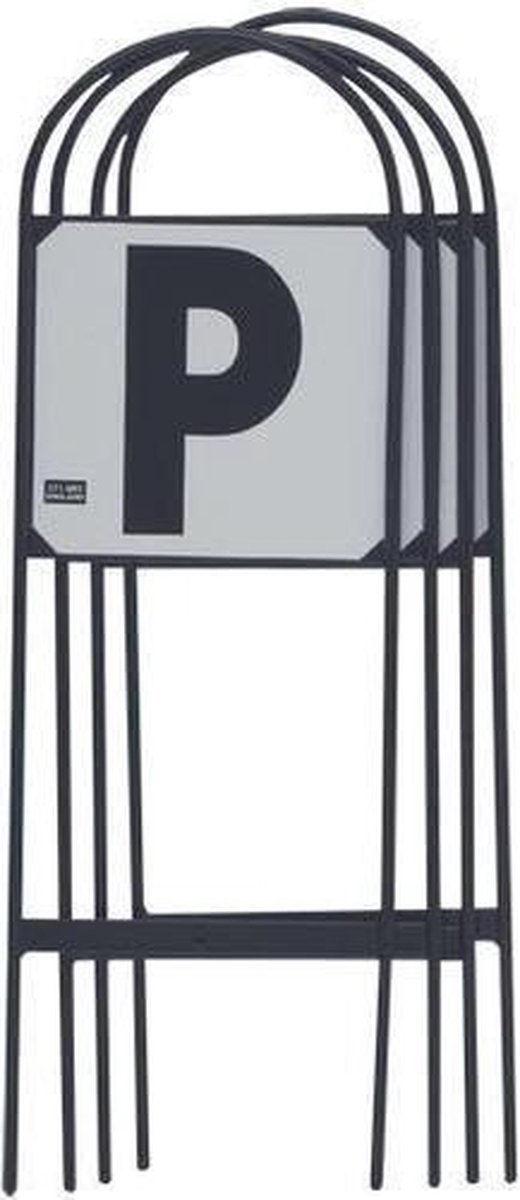 BR Manegelettersstubbs Set A 4stuks Zwart