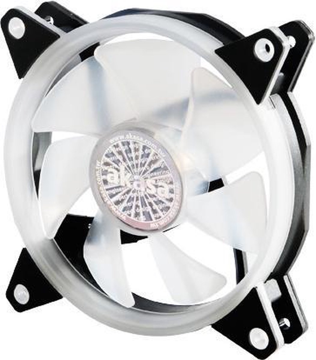 Akasa AK-FN099 12cm Addressable RGB LED Fan, Vegas AR7 (ASUS Aura, MSI Mystic Light Sync, Gigabyte Fusion Cert.)