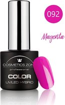 Cosmetics Zone UV/LED Hybrid Gel Nagellak 7ml. Magenta 092