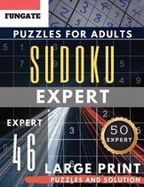 Expert Sudoku Puzzles for Adults Large Print