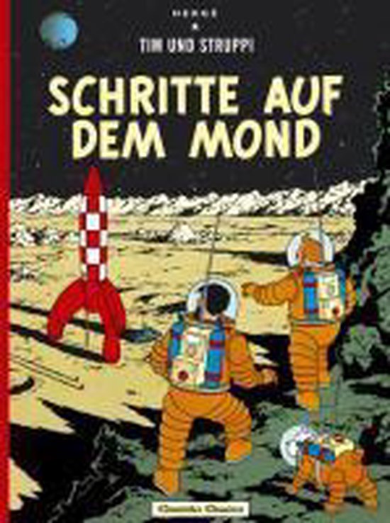 Tim und Struppi 16. Schritte auf dem Mond - cover