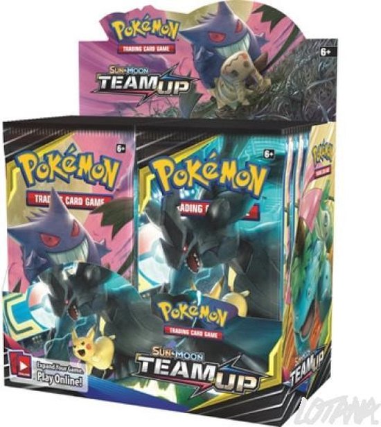 Pokémon Sun & Moon Team Up Booster Box - Pokémon Kaarten - 36 Pakjes |  Games | bol.com