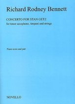 Concerto For Stan Getz (Saxophone/Piano)
