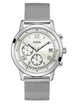 Guess - W1112G1 - Horloge - Mannen - Staal - Zilverkleurig - ⌀ 44 mm