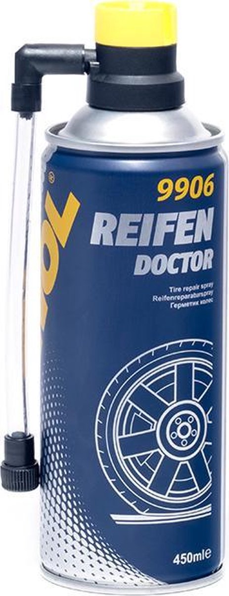 Bandenreparatie Spray-Banden Lek Reparatie – Reifen Doctor 450ml 9906 –  Mannol | bol.com