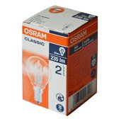 Osram Halogeen Classic Superstar P druppevormige lamp 20W E14 235 lumen