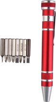 8-In-1 Torx Schroevendraaier Set - Bitset / Doppenset - Torx Bitjes Reparatieset