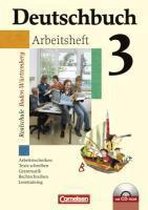 Deutschbuch 3: 7. Schuljahr. Arbeitsheft mit Lösungen und CD-ROM. Realschule Baden-Württemberg