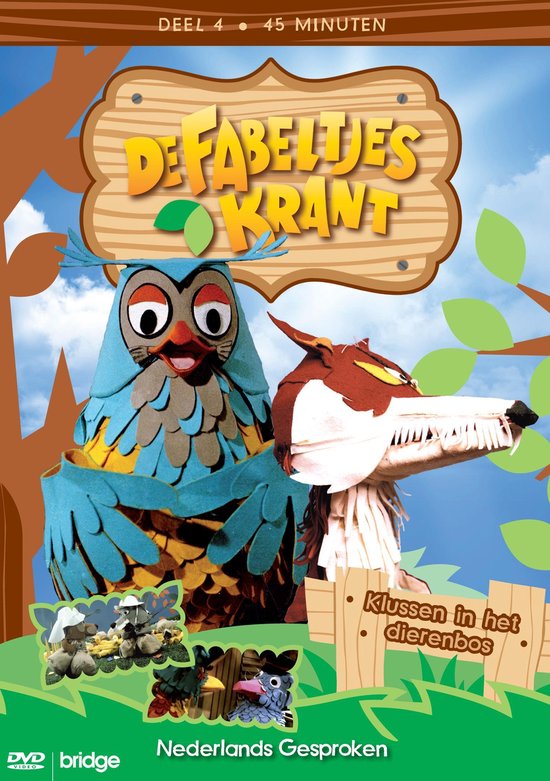 Cover van de film 'De Fabeltjeskrant - Klussen In Het Dierenbos'