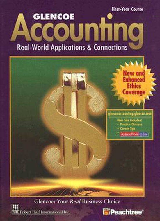 Glencoe Accounting, FirstYear Course 9780078456701 McgrawHill