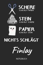 Nichts schl gt - Finlay - Notizbuch